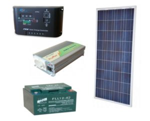 produrre energia elettrica - alcuni kit fotovoltaici